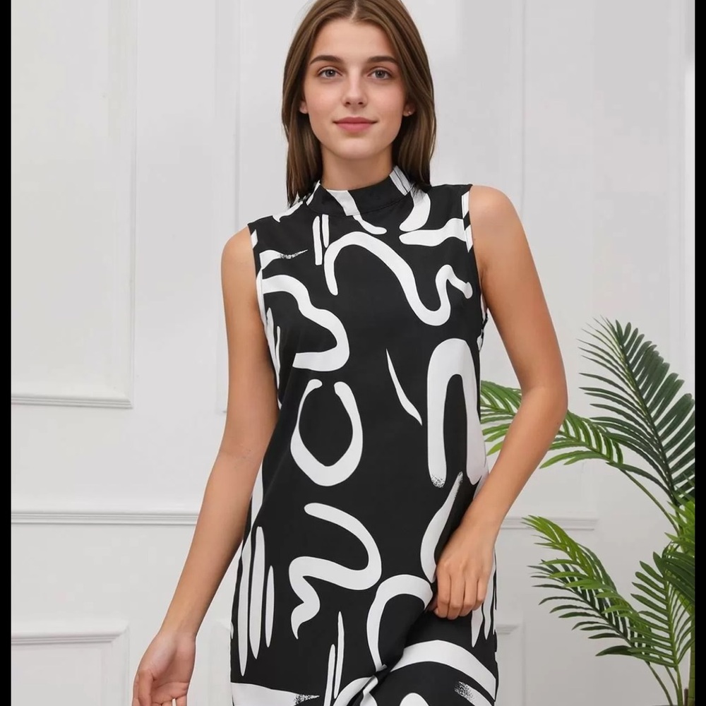 NECK TANK TOP DRESS - Picture 6 of 6
